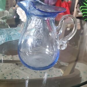 Hand Blown Pitcher
